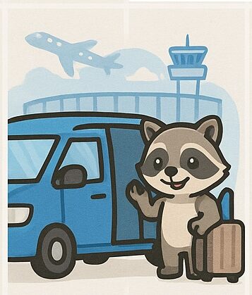🦝 浣熊機場接送 |  專人服務🦝